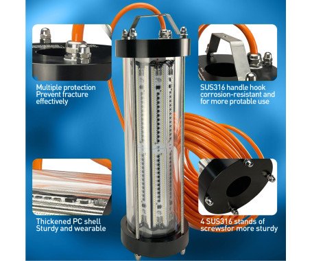 AQUA MARINE - 2000W Underwater Fishing Light